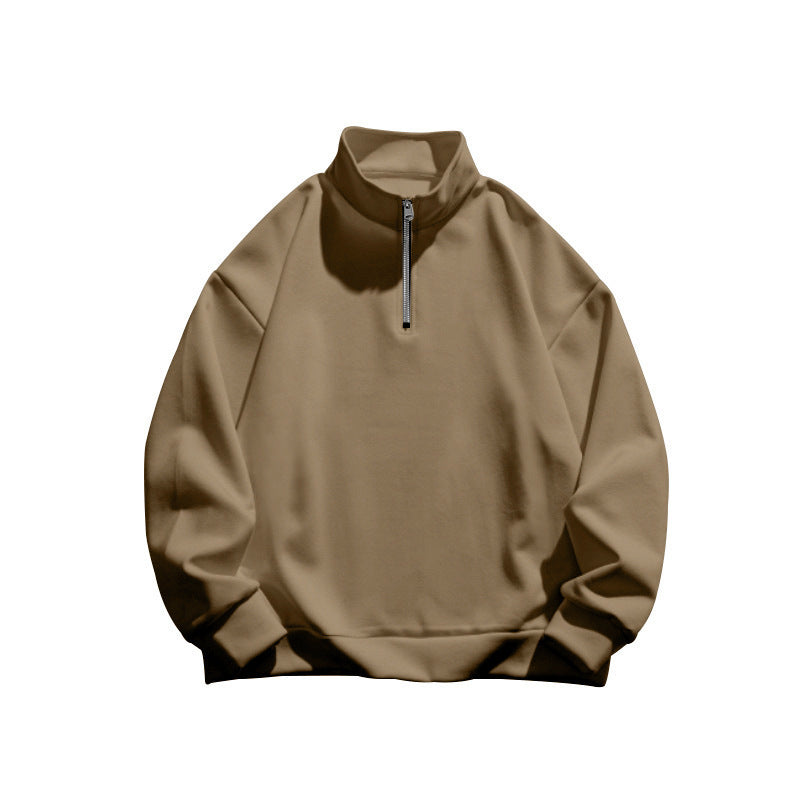 Damen Sweatshirt mit Stehkragen und Reißverschluss Stalluxe