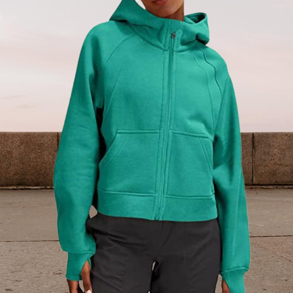 Damen lässige Kapuzenjacke mit nach unten gerafftem Schnitt und praktischen Taschen Stalluxe
