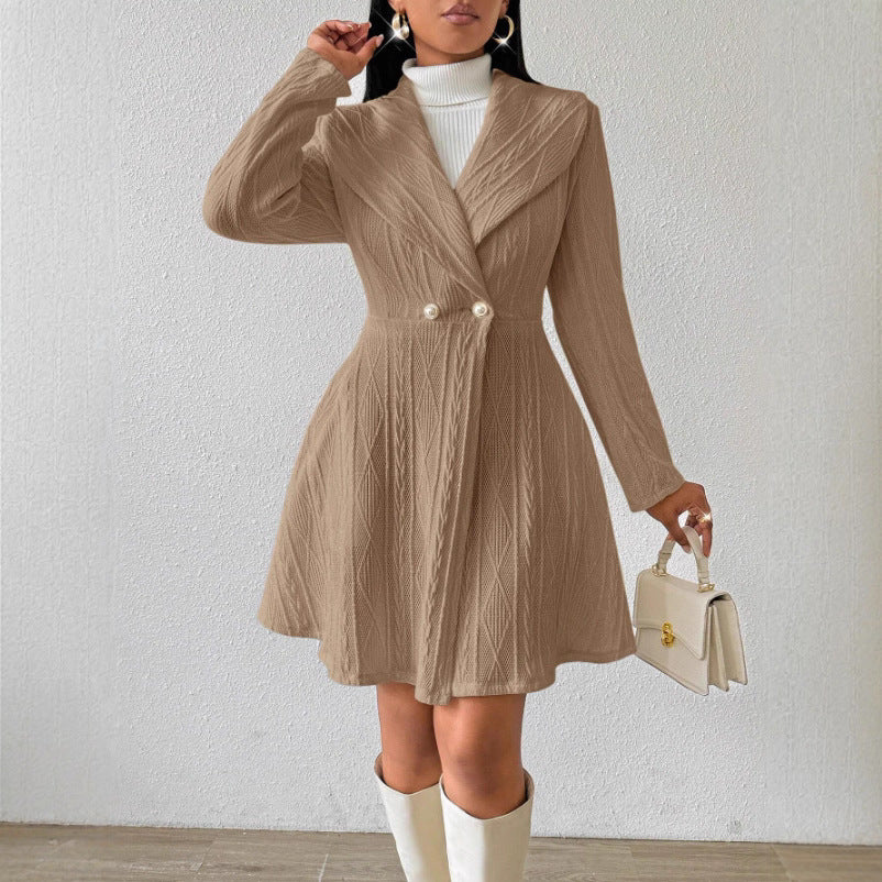 Damen Elegante und bequeme Strickjacke mit hoher Taille Stalluxe