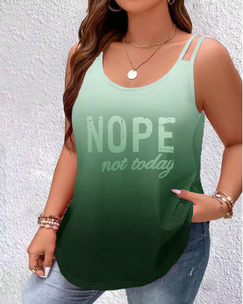Damen lässiges Tanktop mit abgerundetem Saum und Schulterdetails Stalluxe