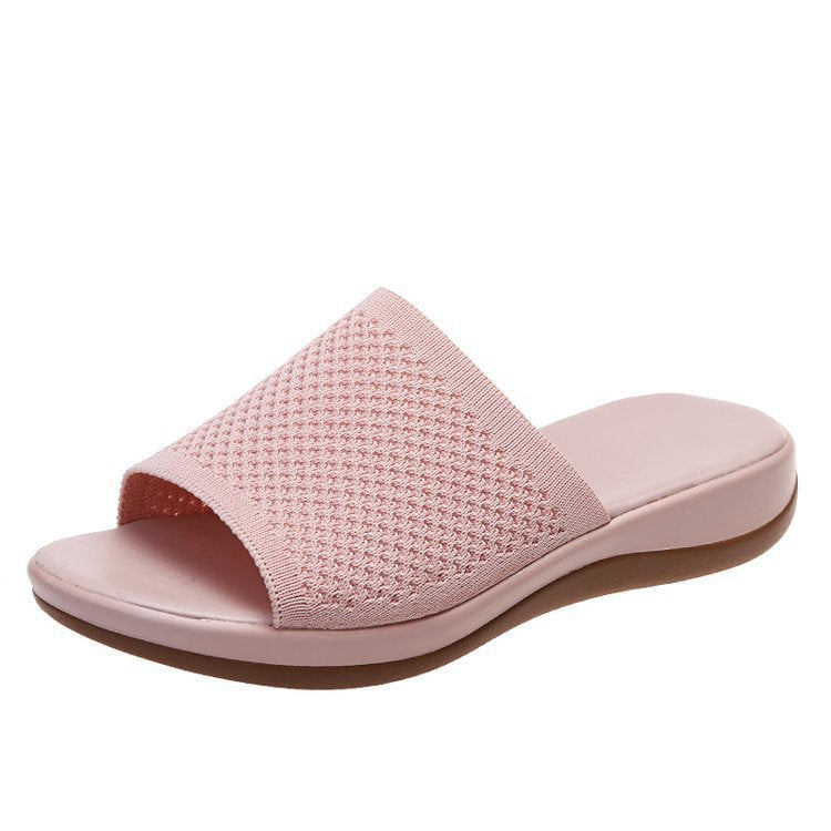 Damen Komfortable Riemchensandalen mit atmungsaktiver Oberfläche und ergonomischem Fußbett Stalluxe