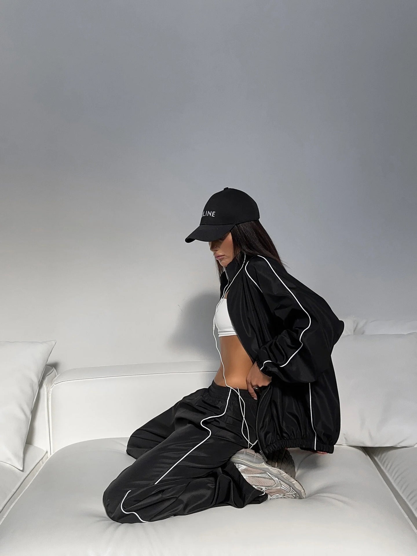 Damen Sportjacke mit eleganten Akzenten Stalluxe