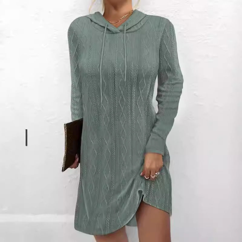 Damen Hoodie-Kleid Stalluxe