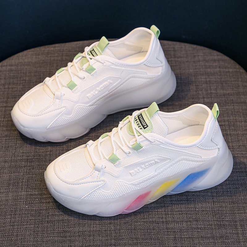 Damen modische Sneakers mit futuristischem Design und attraktiver Sohle Stalluxe