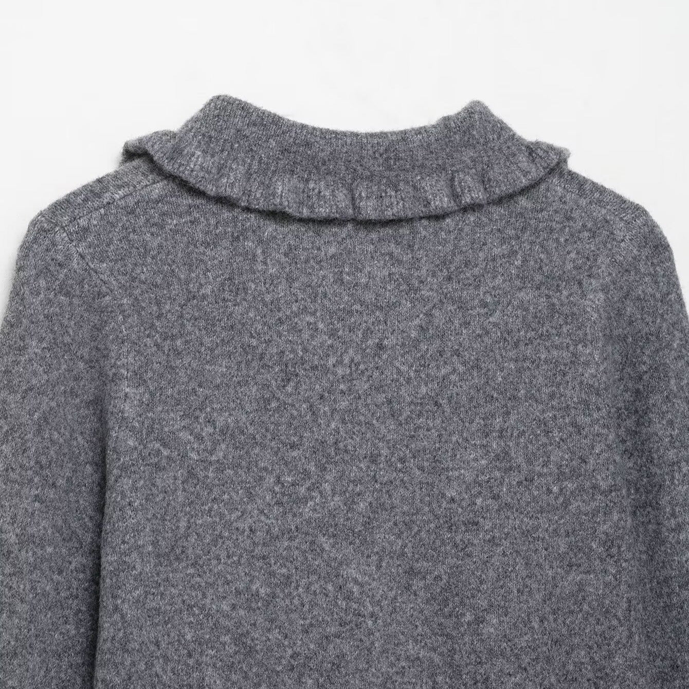 Damen Strickjacke mit kragen und dekorativem Knopfverschluss Stalluxe