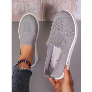 Damen Atmungsaktive Slip-On Sneakers mit flexiblem Fußbett Stalluxe