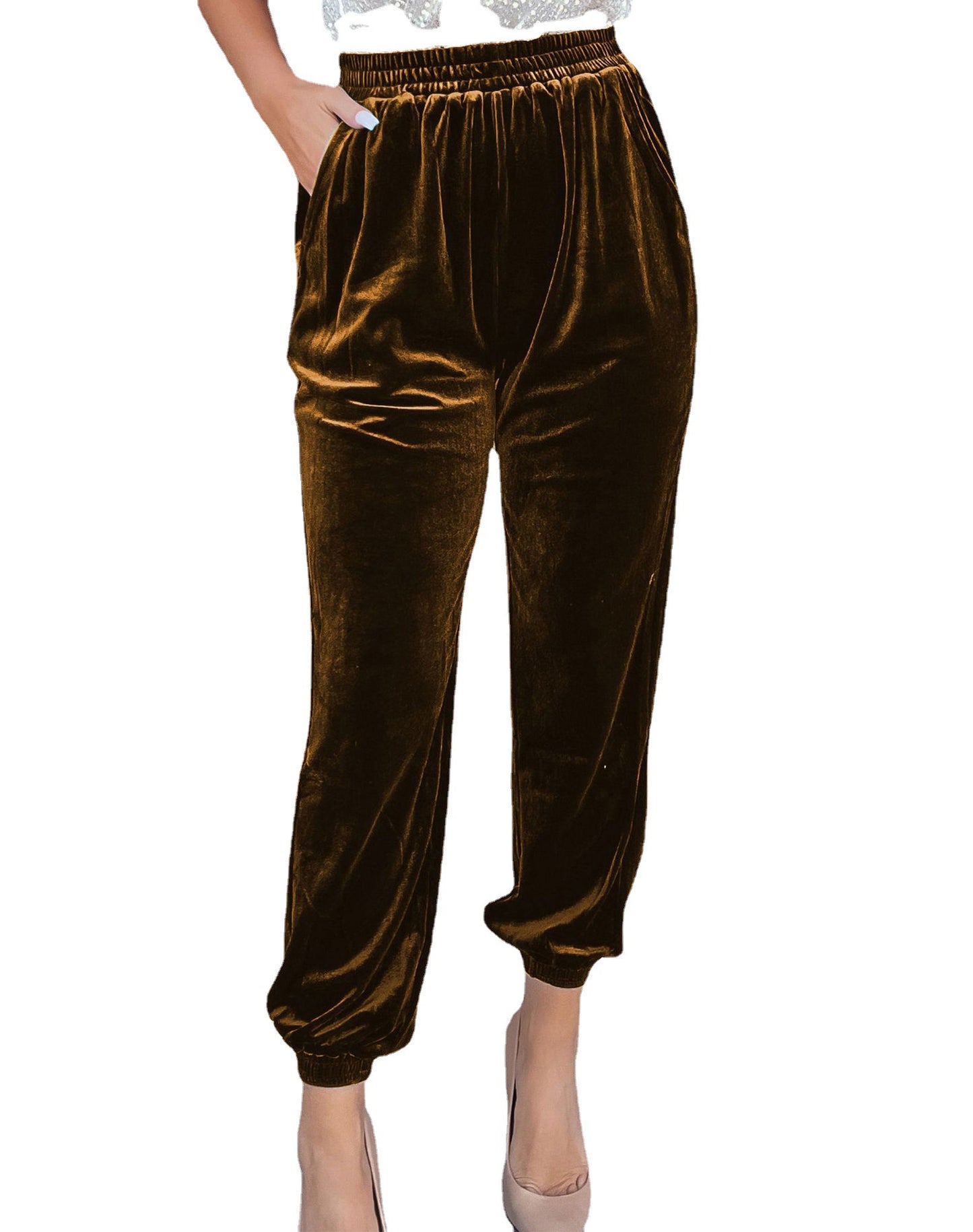 Damen samtig weiche Freizeithose Stalluxe