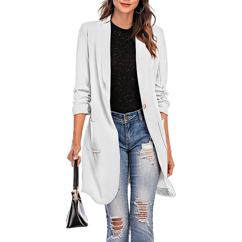 Women's Tailored Longline Blazer Stalluxe
