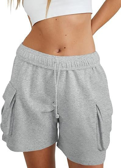 Damen lässige Freizeithose mit komfortablem Gummibund und praktischen Seitentaschen Stalluxe