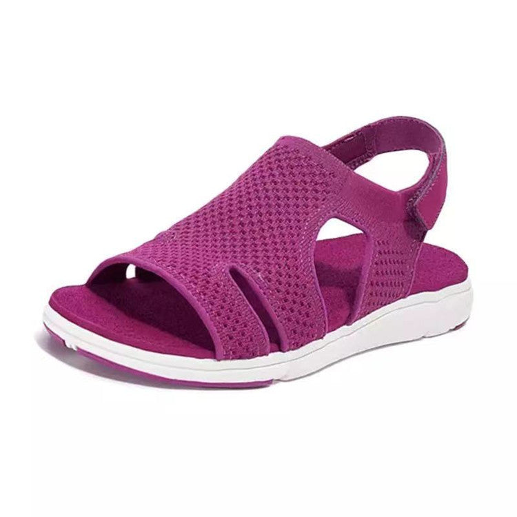 Damen Freizeitsandalen mit atmungsaktiver Netzstruktur Stalluxe