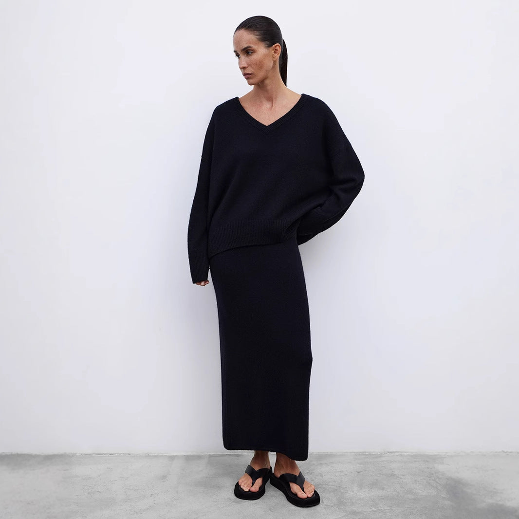 Damen langer Jeansrock mit seitlichem Schlitz und hochwertiger Baumwolle Stalluxe