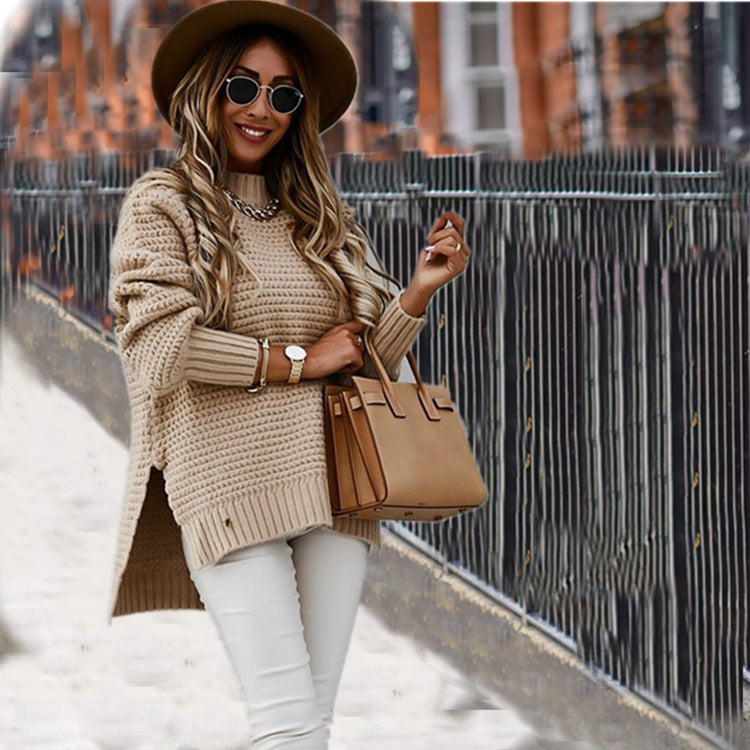 Damen Kuscheliger Strickpullover im lässigen Oversize-Schnitt Stalluxe