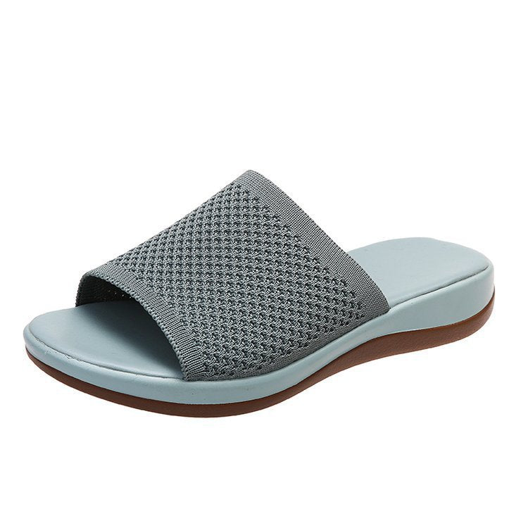 Damen Komfortable Riemchensandalen mit atmungsaktiver Oberfläche und ergonomischem Fußbett Stalluxe