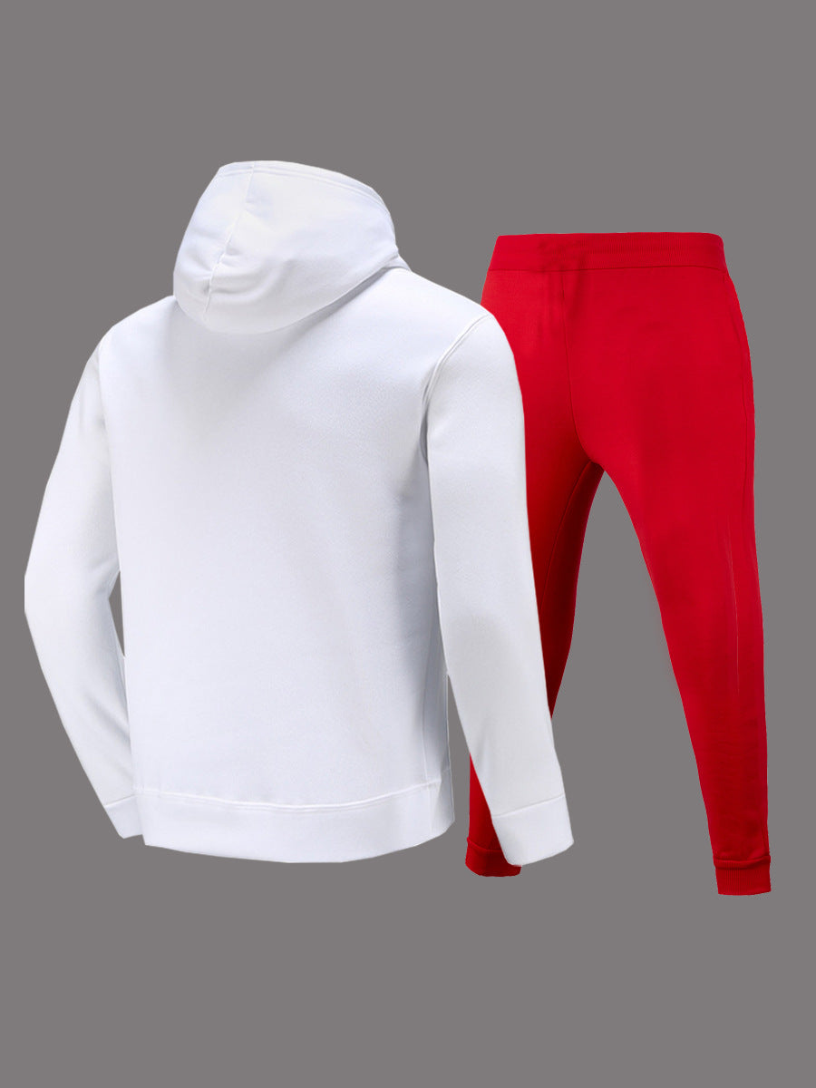 Herren Hoodie und Jogginghose Set mit auffälligem Grafikelement Stalluxe