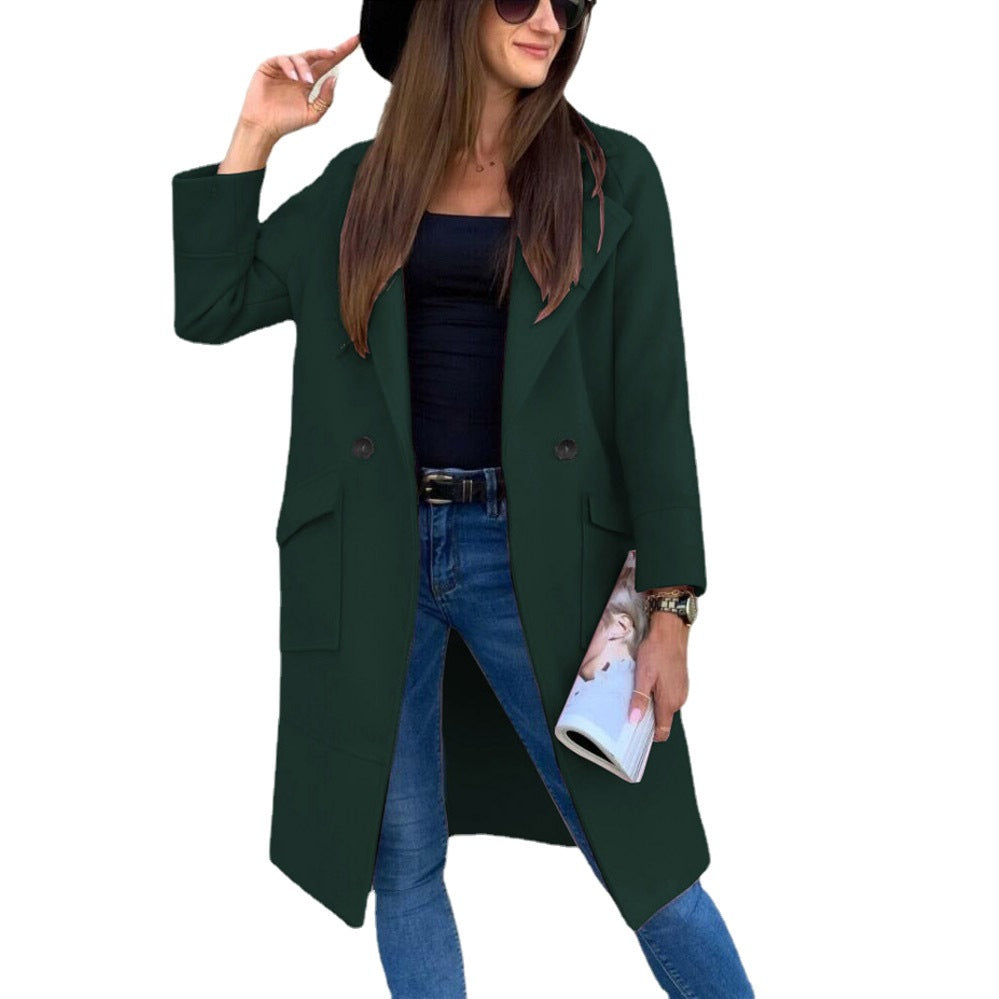 Damen Übergangsjacke mit modischem Schnitt und praktischen Taschen Stalluxe
