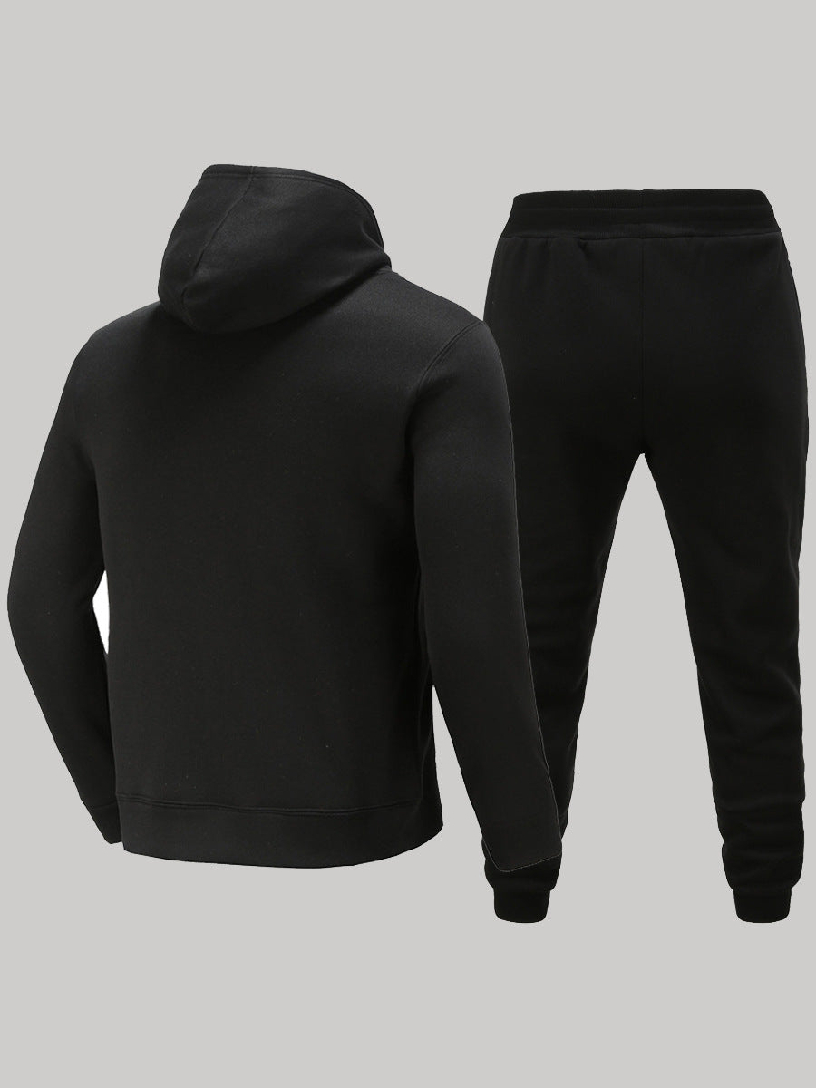 Damen Sweatpants und Kapuzenpullover Set mit auffälligem Haifischmotiv Stalluxe
