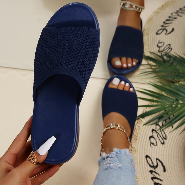 Damen Komfortable Riemchensandalen mit atmungsaktiver Oberfläche und ergonomischem Fußbett Stalluxe