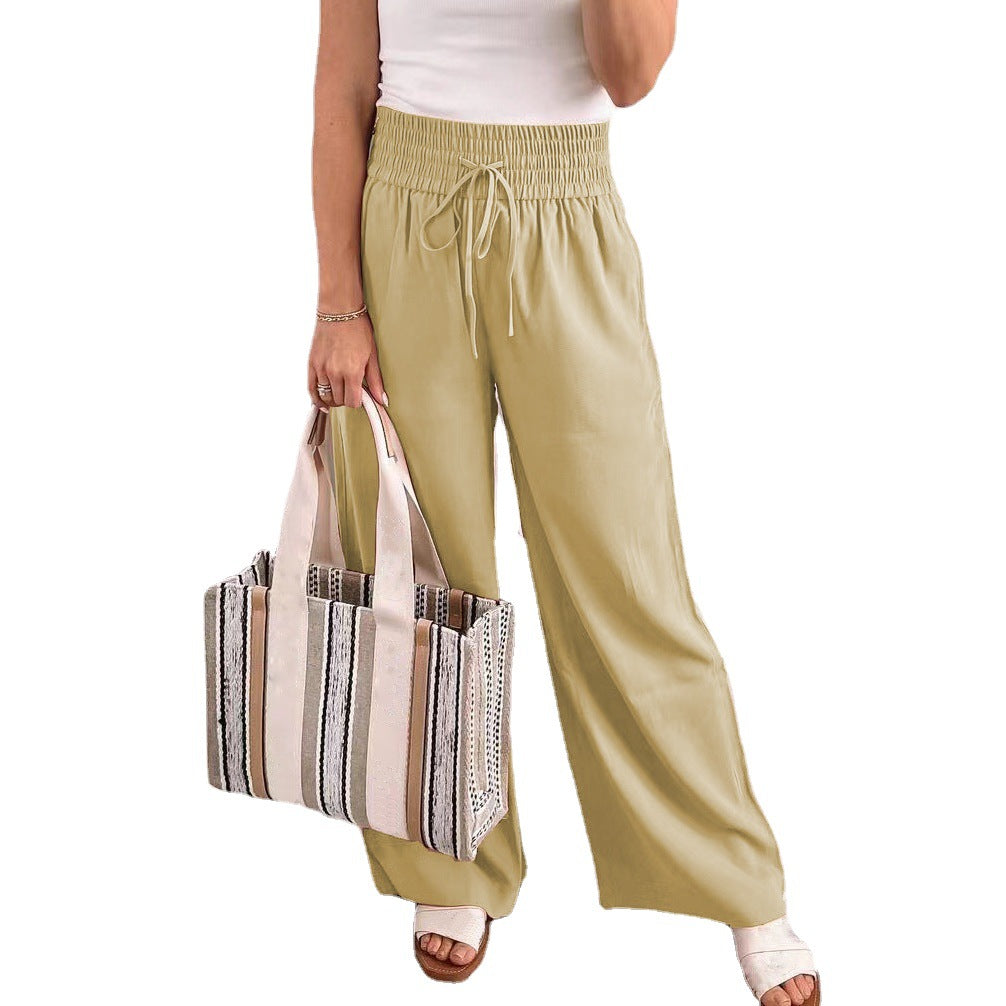 Damen Weitbeinige Pull-On Hose Stalluxe