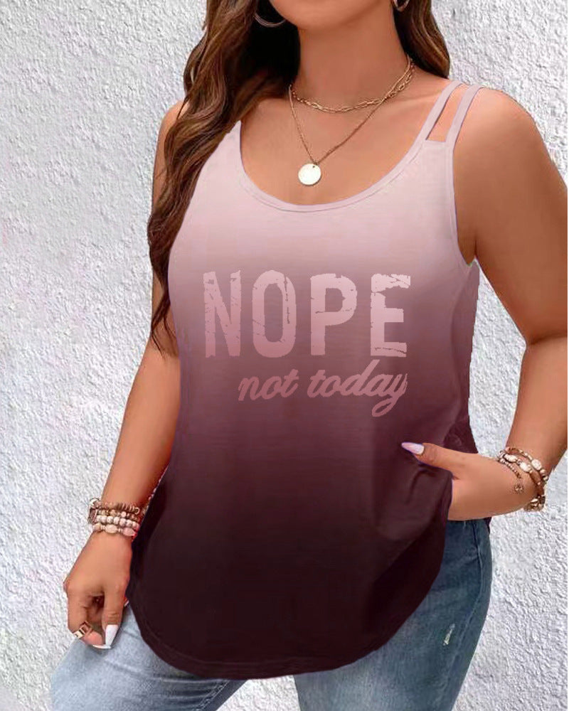 Damen lässiges Tanktop mit abgerundetem Saum und Schulterdetails Stalluxe