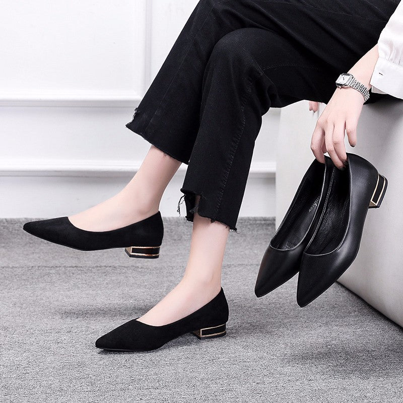 Damen elegante Pumps mit komfortablem Blockabsatz Stalluxe