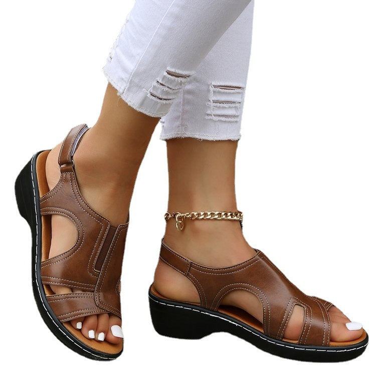 Damen Bequeme und stylische Sandalen mit anatomisch geformter Sohle Stalluxe