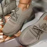 Damen Sportliche Sneaker mit atmungsaktiver Mesh-Oberfläche und innovativem Dämpfungssystem Stalluxe
