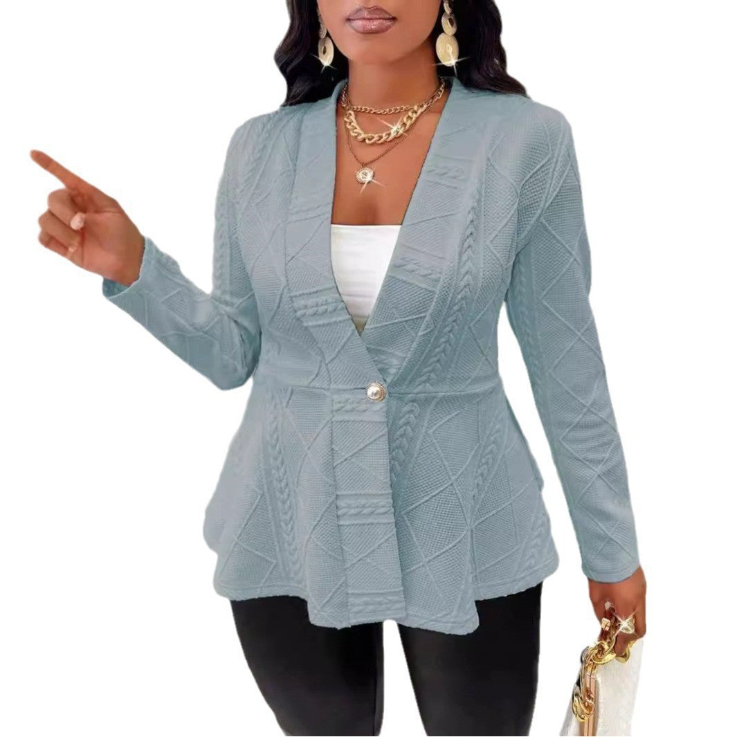 Damen Moderne Blazerjacke mit elegantem Schnitt Stalluxe