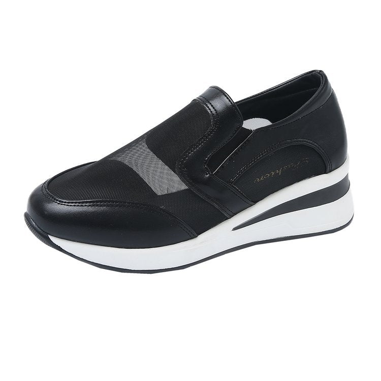 Damen Slip-On Sneakers mit Mesh-Einsätzen Stalluxe