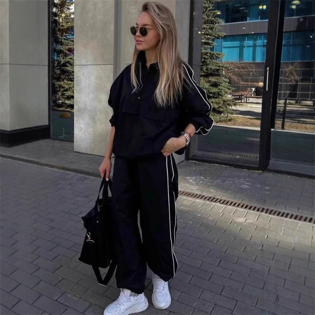 Damen Freizeitjacke mit halbem Reißverschluss und praktischen Taschen Stalluxe