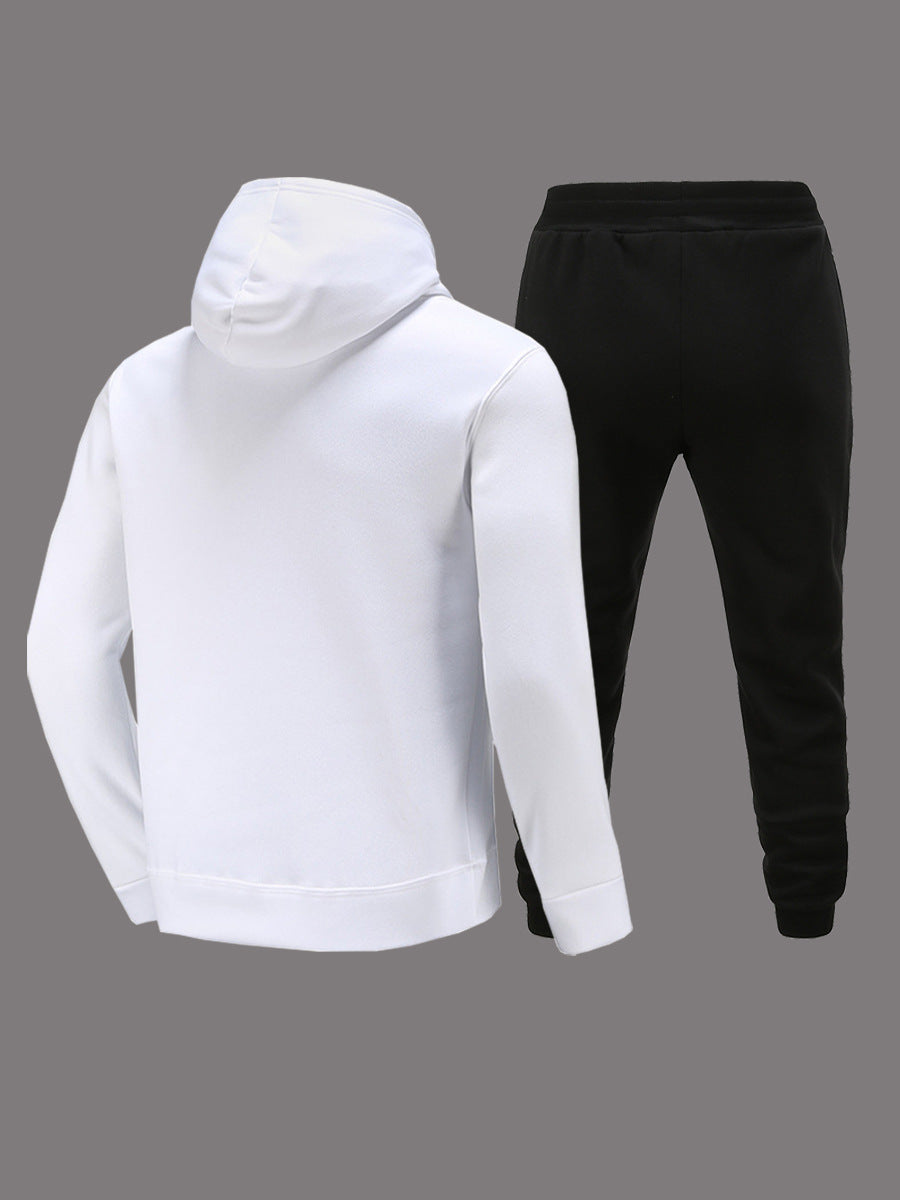 Damen Hoodie und Jogginghose Set mit kreativem Comicdruck Stalluxe