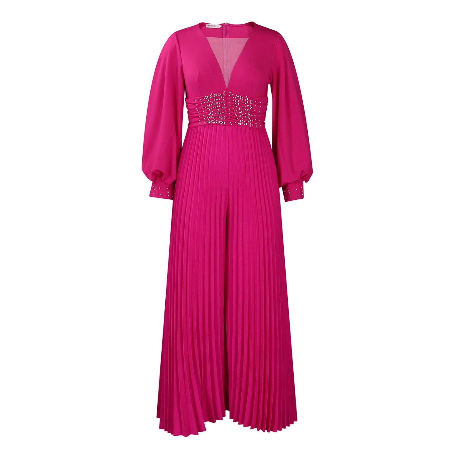 Damen Plissee-Overall mit funkelnden Details Stalluxe