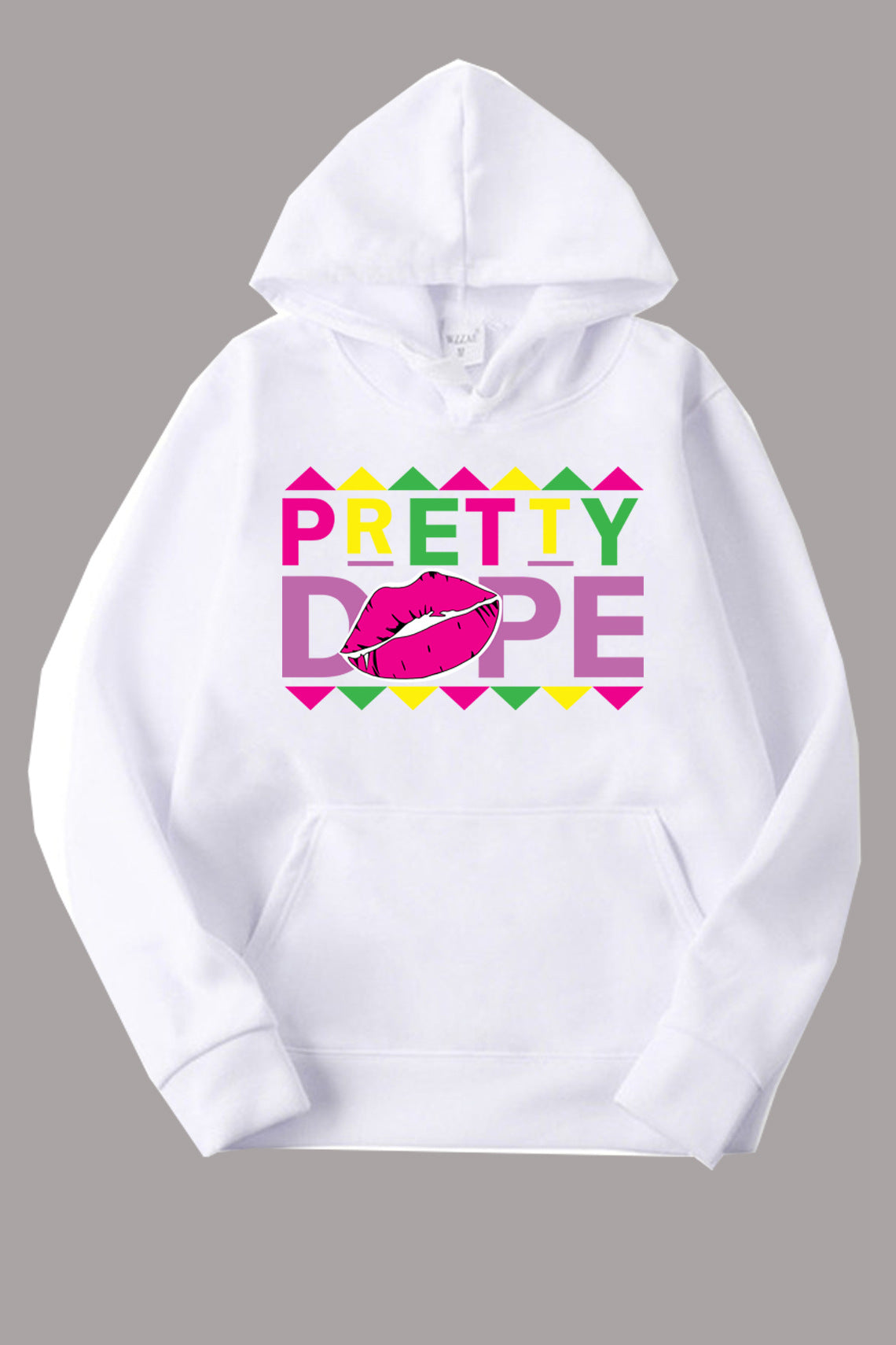Damen Hoodie mit kreativem Grafikdruck Stalluxe