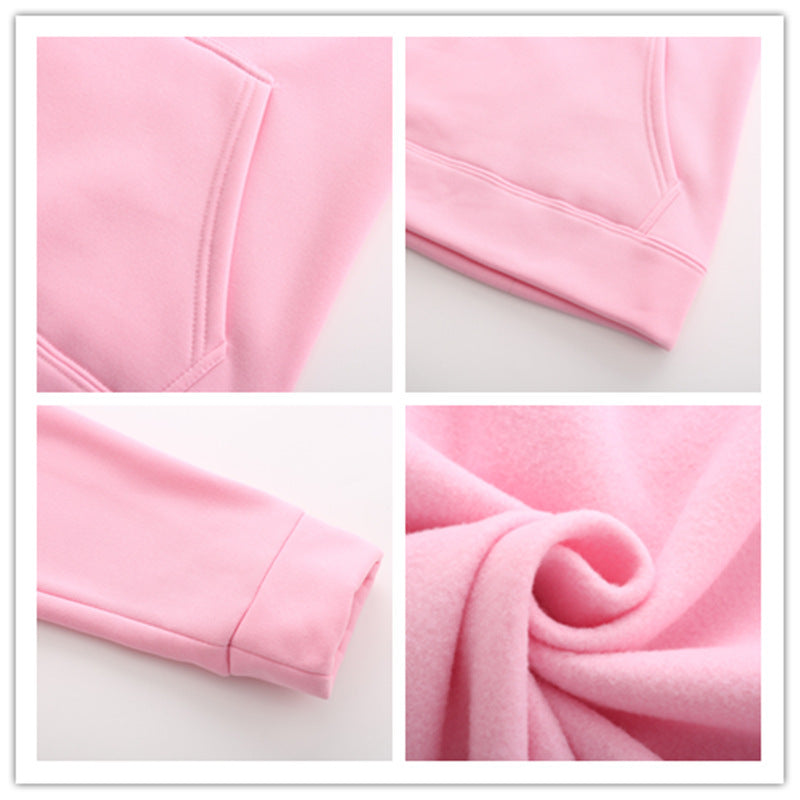 Damen lässiger Kapuzenpullover mit fröhlichem Herzmotiv Stalluxe