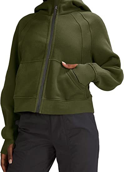Damen lässige Kapuzenjacke mit nach unten gerafftem Schnitt und praktischen Taschen Stalluxe