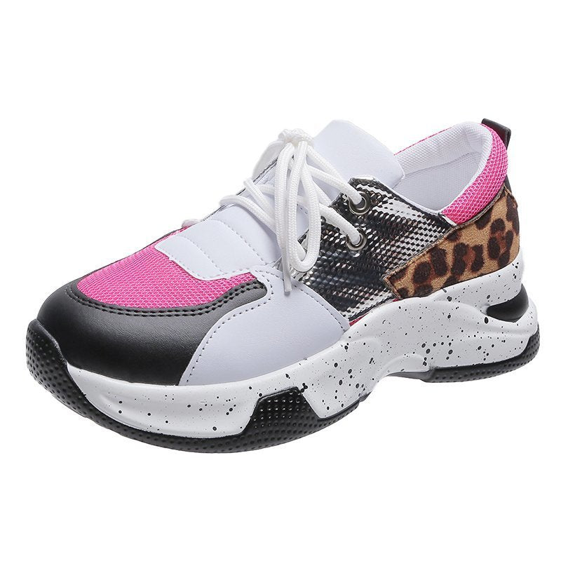 Damen Komfortable und stylische Sneakers im Tiermuster-Design Stalluxe