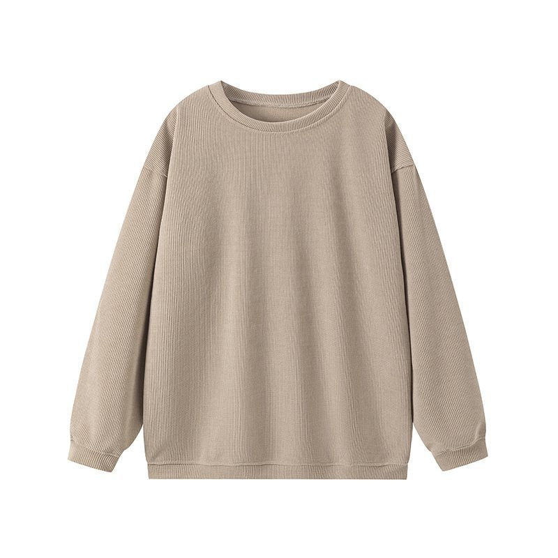 Damen gemütlicher und stilvoller Pullover mit Rippstruktur Stalluxe