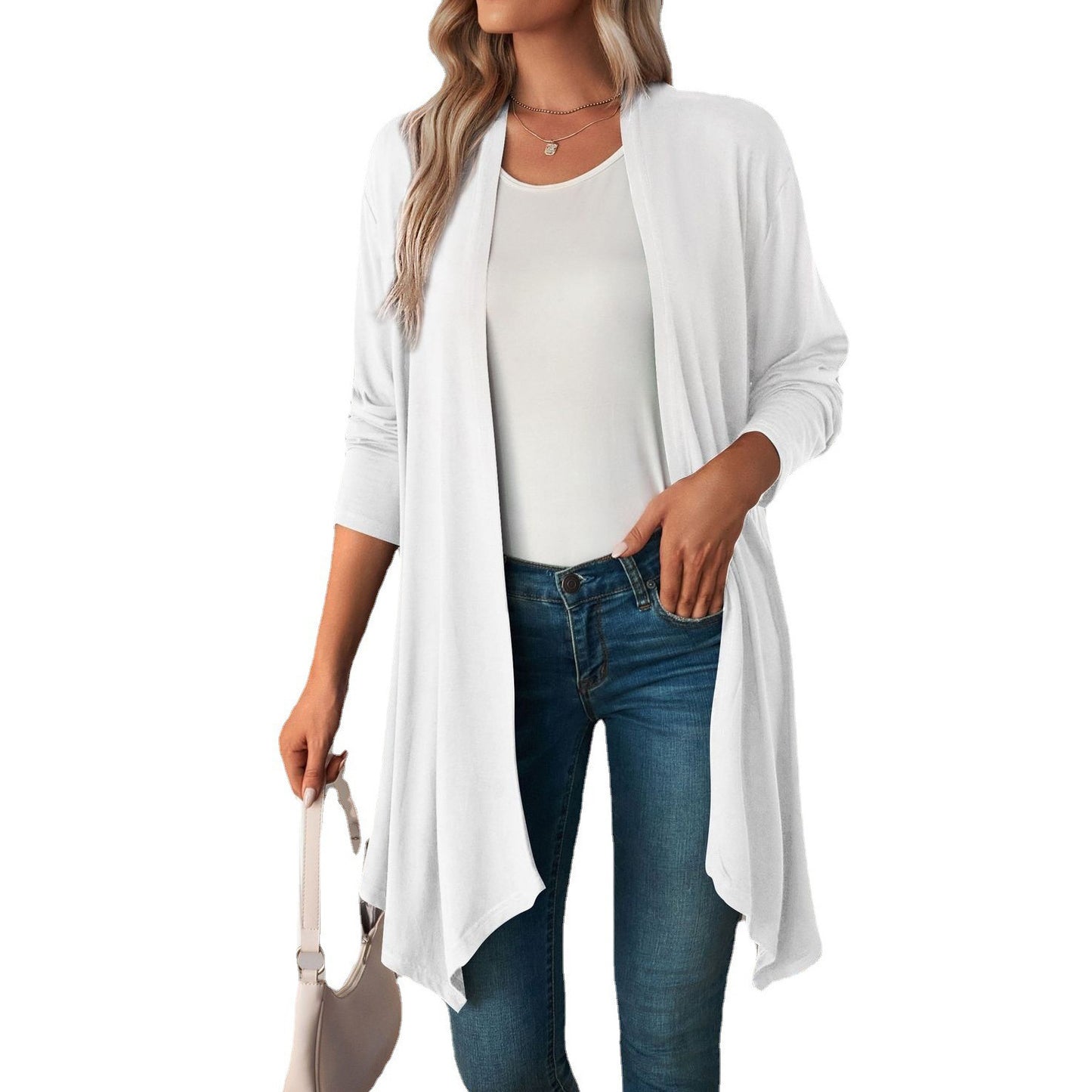 Damen Longcardigan Stalluxe