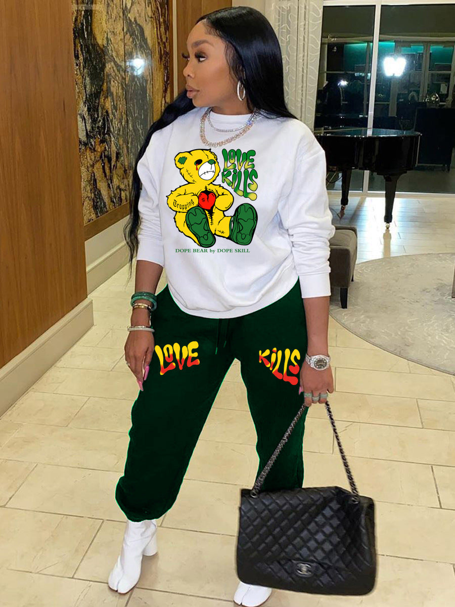 Damen Stylische Sweatpants Stalluxe