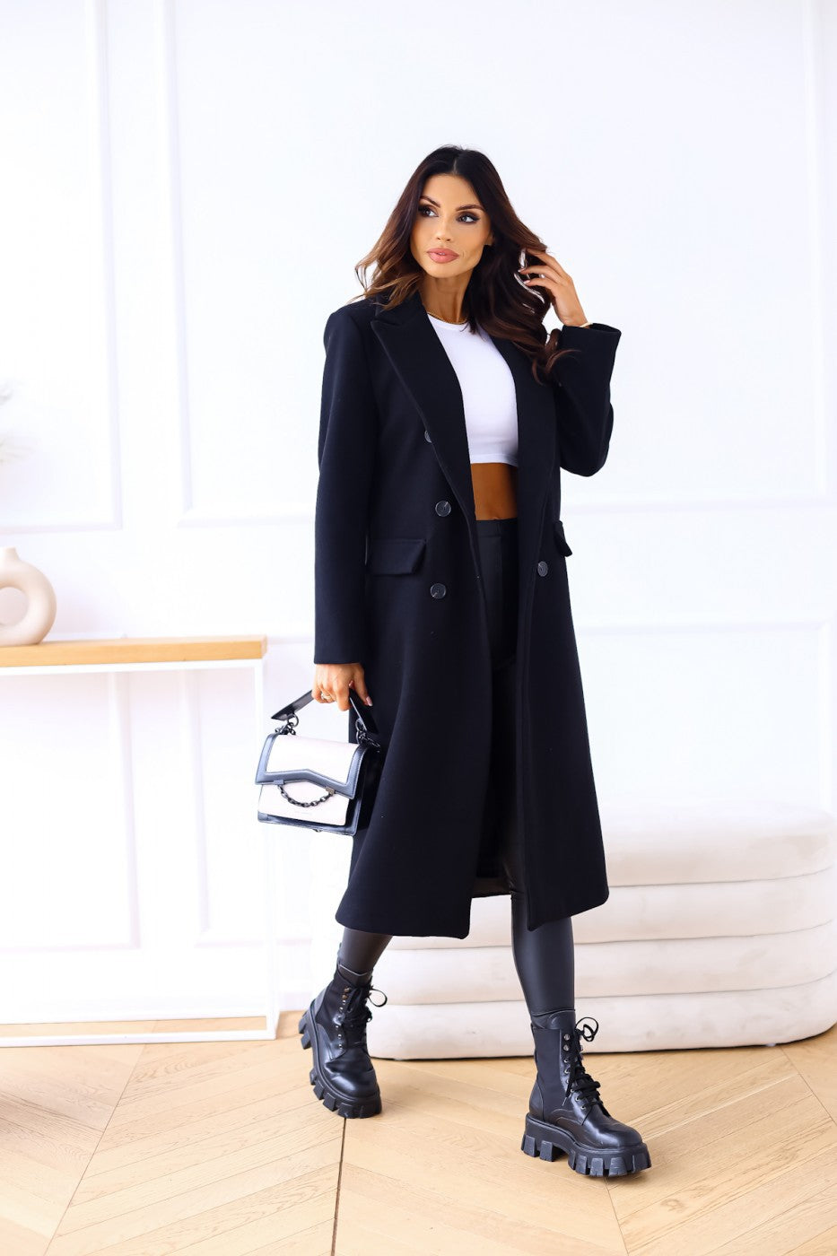 Damen Elegante Überziejacke Stalluxe
