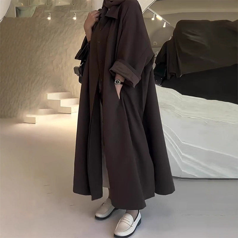 Damen modisches Hemdkleid mit Langarm und eleganter Passform Stalluxe