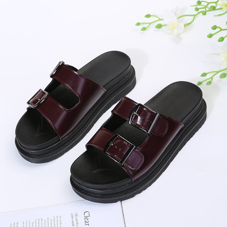 Damen Modische Riemensandalen mit verstellbaren Schnallen Stalluxe
