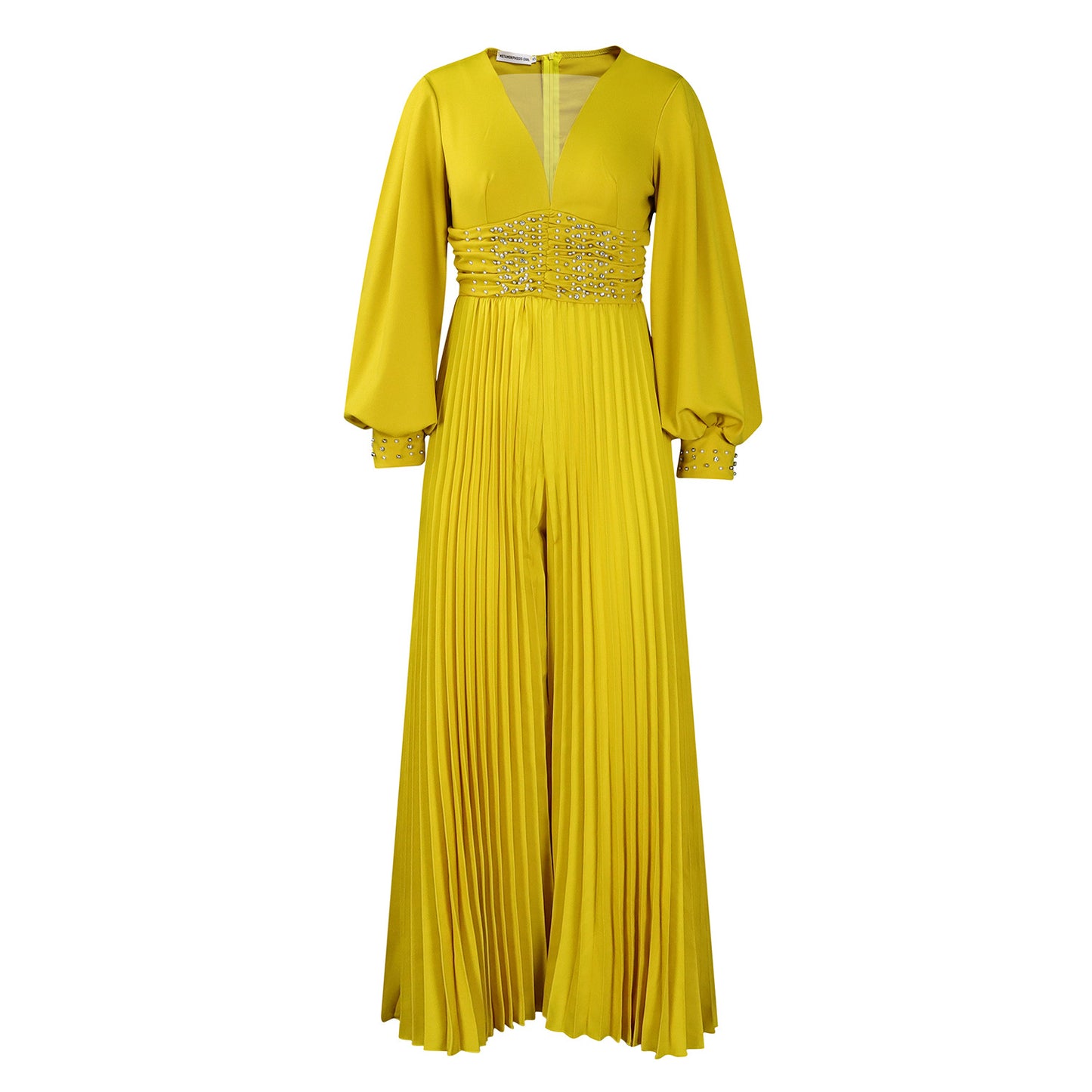 Damen Plissee-Overall mit funkelnden Details Stalluxe