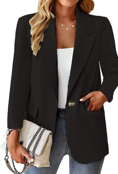 Damen Eleganter Oversized Blazer mit Taillierung und praktischen Taschen Stalluxe
