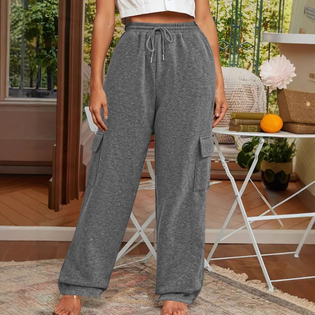 Damen Komfortable Freizeithose mit praktischen Taschen Stalluxe