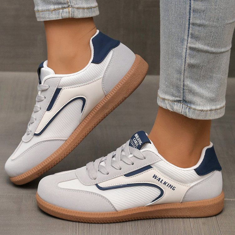 Damen Sportliche Sneaker mit atmungsaktiver Mesh-Oberfläche und rutschfester Sohle Stalluxe