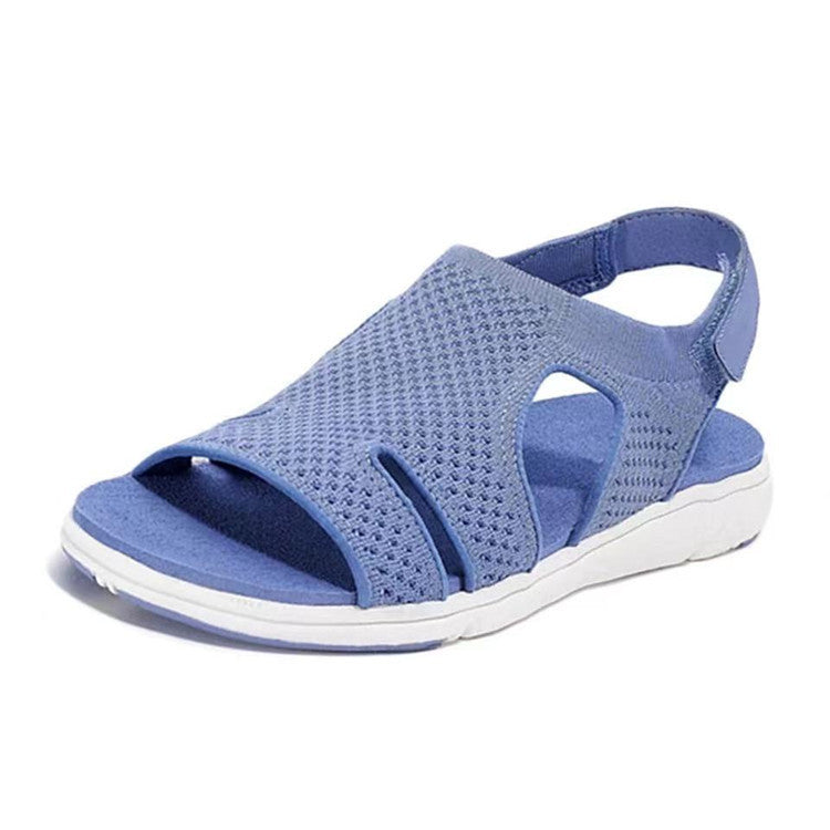 Damen Freizeitsandalen mit atmungsaktiver Netzstruktur Stalluxe