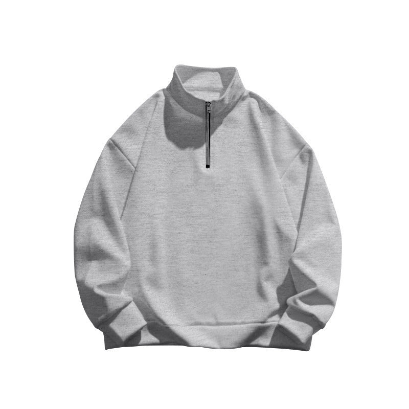 Damen Sweatshirt mit Stehkragen und Reißverschluss Stalluxe