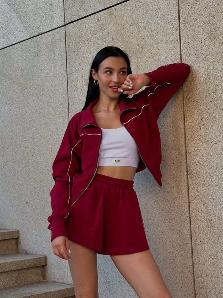 Damen Freizeit-Tanktop und Shorts Set Stalluxe