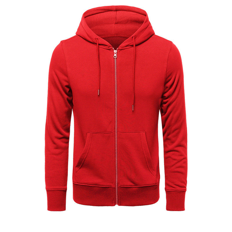 Herren komfortabler Zip-Hoodie mit praktischen Taschen Stalluxe