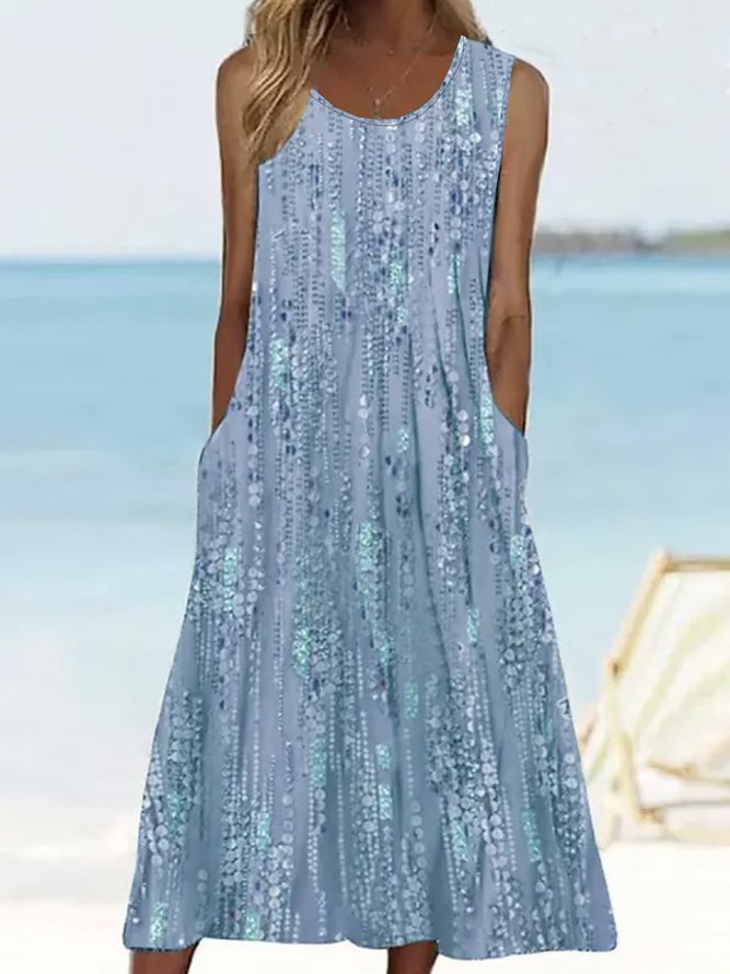 Damen Maxikleid mit funkelndem Paillettenbesatz Stalluxe